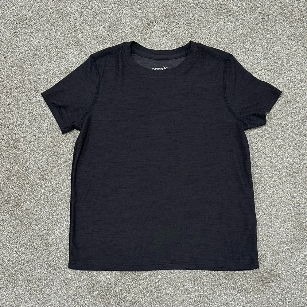 Old Navy Active Boys Breathe On Short Sleeve Tee